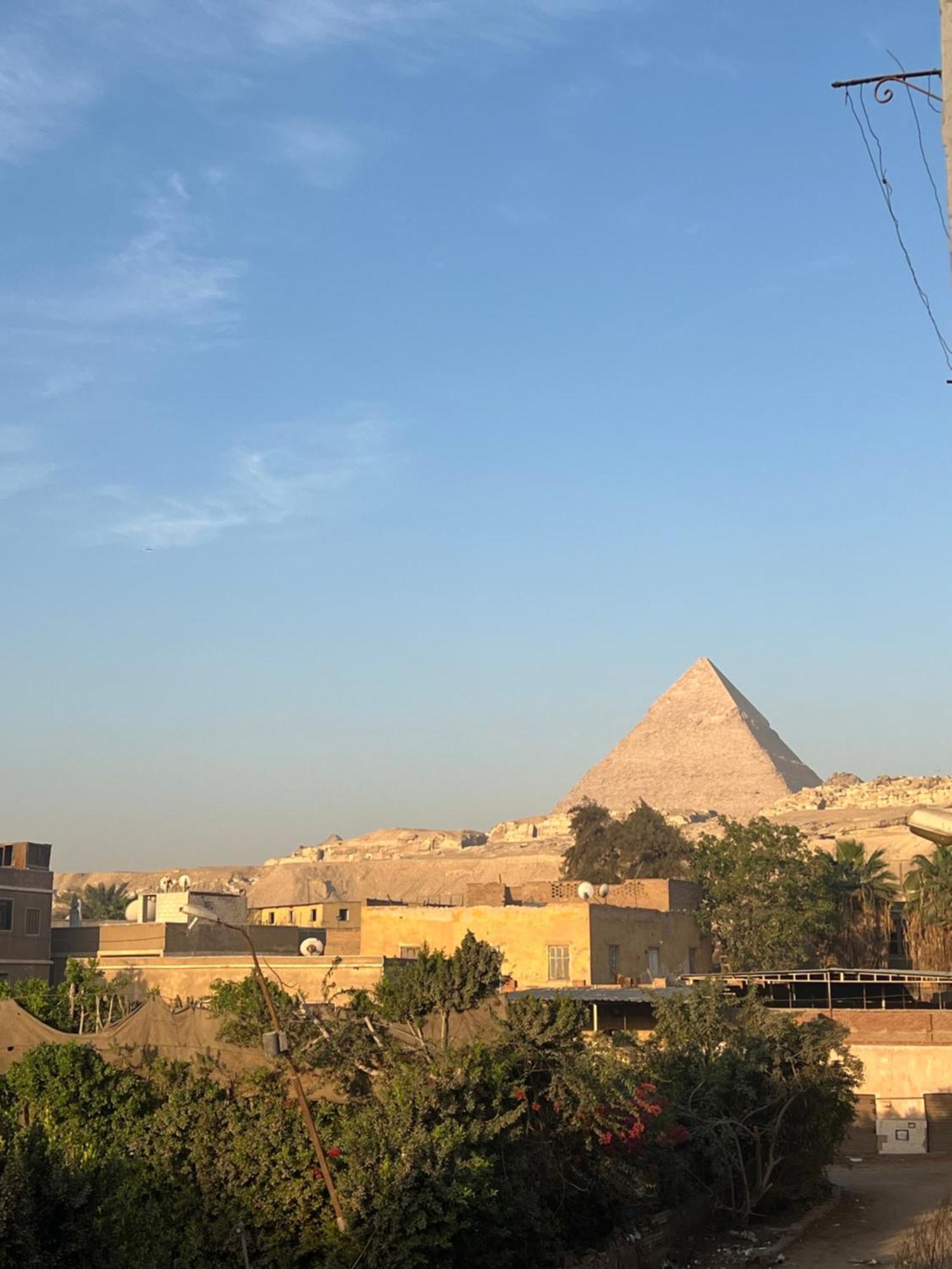 Global Pyramids View Inn Kafret el-Gabal Exterior foto